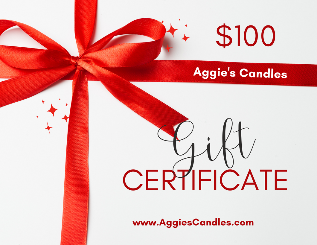 Aggie's E-Gift Certificate $100